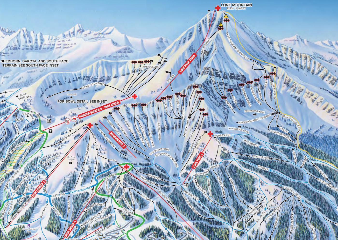 big-sky-lone-mountain-trail-map